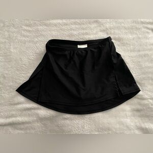 Black dance skirt for girls 8-10 size
